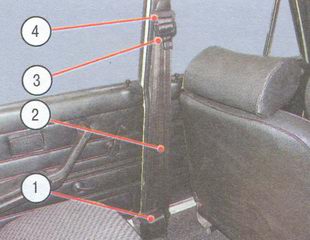 Предусмотрены ли ремни безопасности на заднем сидении ваз 2106