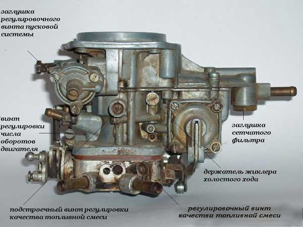 Настройка карбюратора на ВАЗ 2106