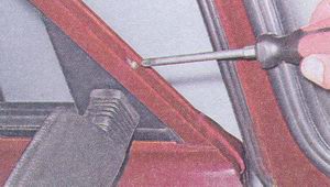 Снятие и установка наружного и внутреннего зеркал заднего вида на ВАЗ 2107